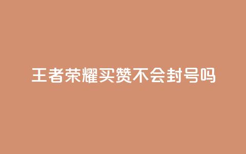 王者荣耀买赞不会封号吗 - 购买王者荣耀赞，会不会导致封号？。  第1张
