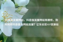 抖音涨流量网站，抖音涨流量网站有哪些，如何利用抖音提升网站流量？亿乐社区SUP货源站