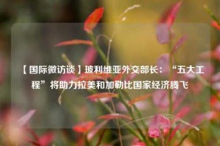 【国际微访谈】玻利维亚外交部长：“五大工程”将助力拉美和加勒比国家经济腾飞