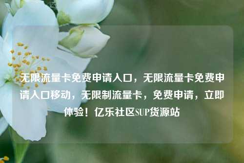 无限流量卡免费申请入口	，无限流量卡免费申请入口移动，无限制流量卡，免费申请	，立即体验！亿乐社区SUP货源站  第1张